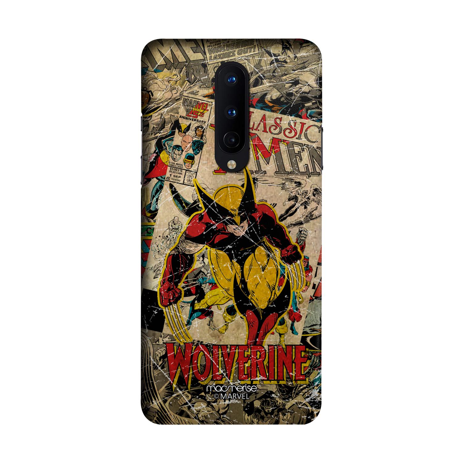 Comic Wolverine - Sleek Phone Case for OnePlus 8