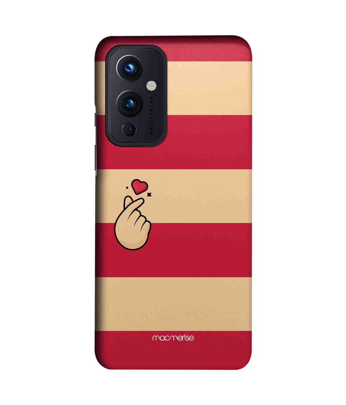 Korean Heart Sign - Sleek Case for OnePlus 9