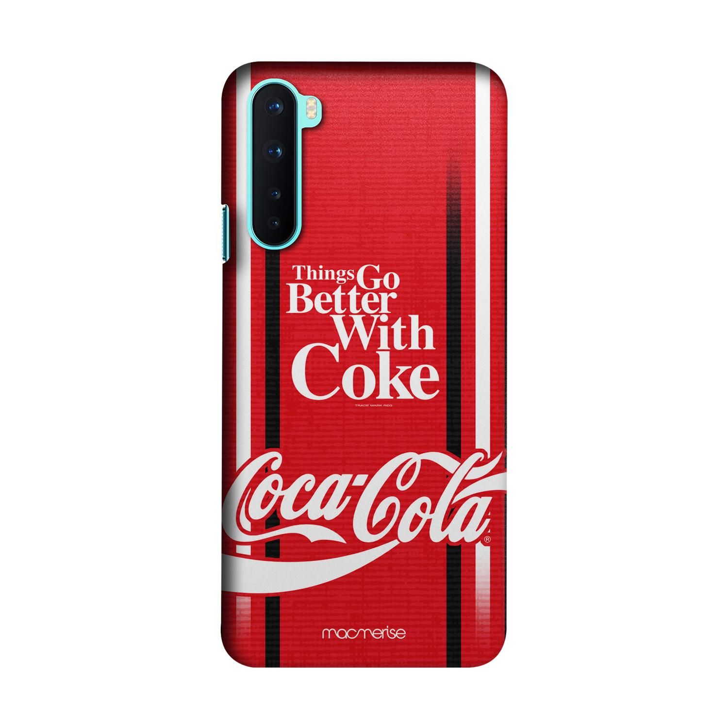 Better With Coke Red - Sleek Case for OnePlus Nord