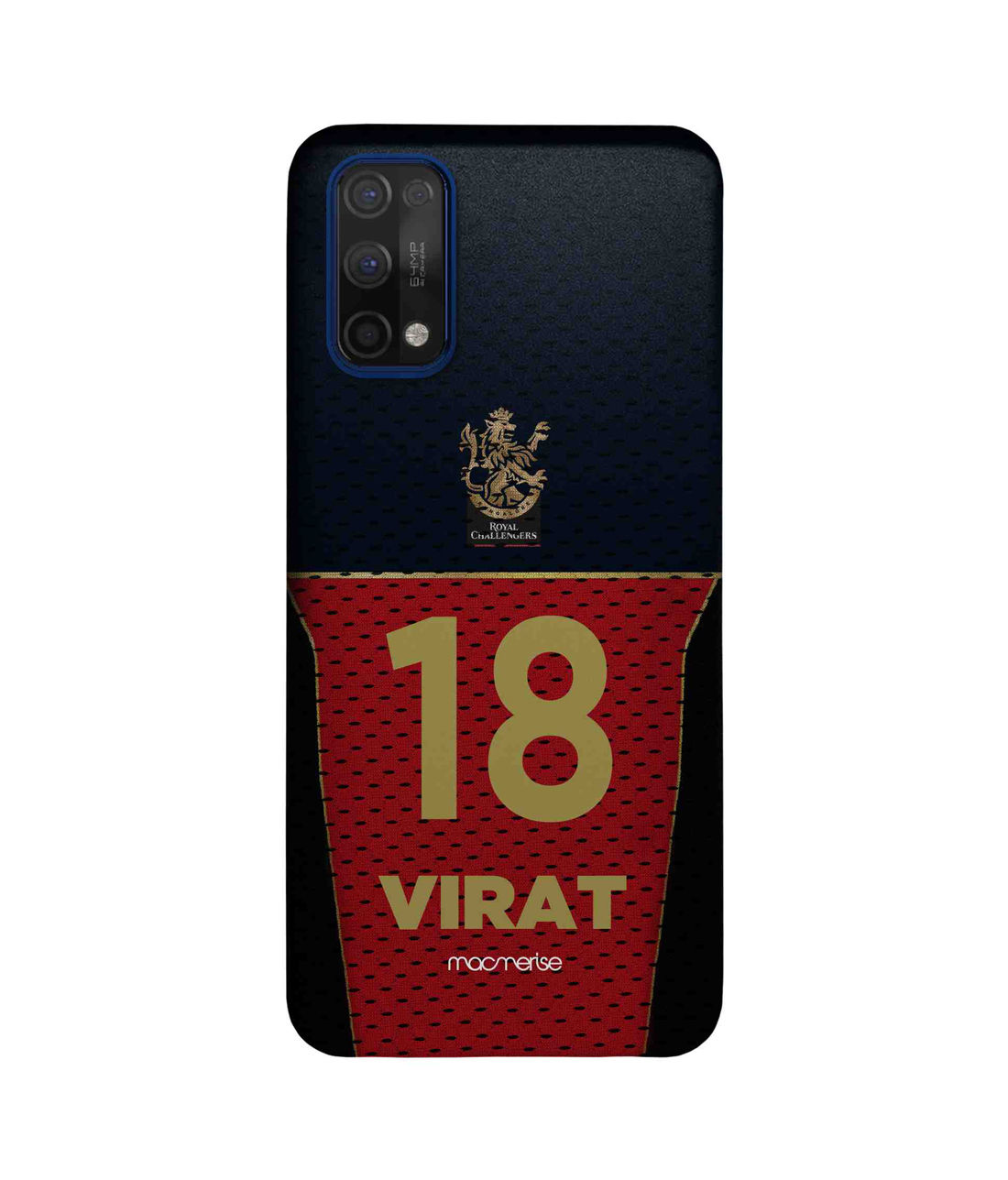 RCB Jersey Virat - Sleek Case for Realme 7 Pro