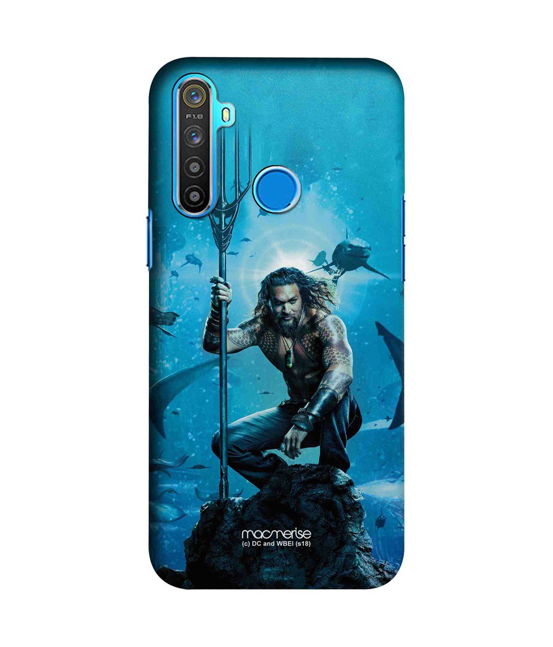 Under the Aqua - Sleek Phone Case for Realme 5