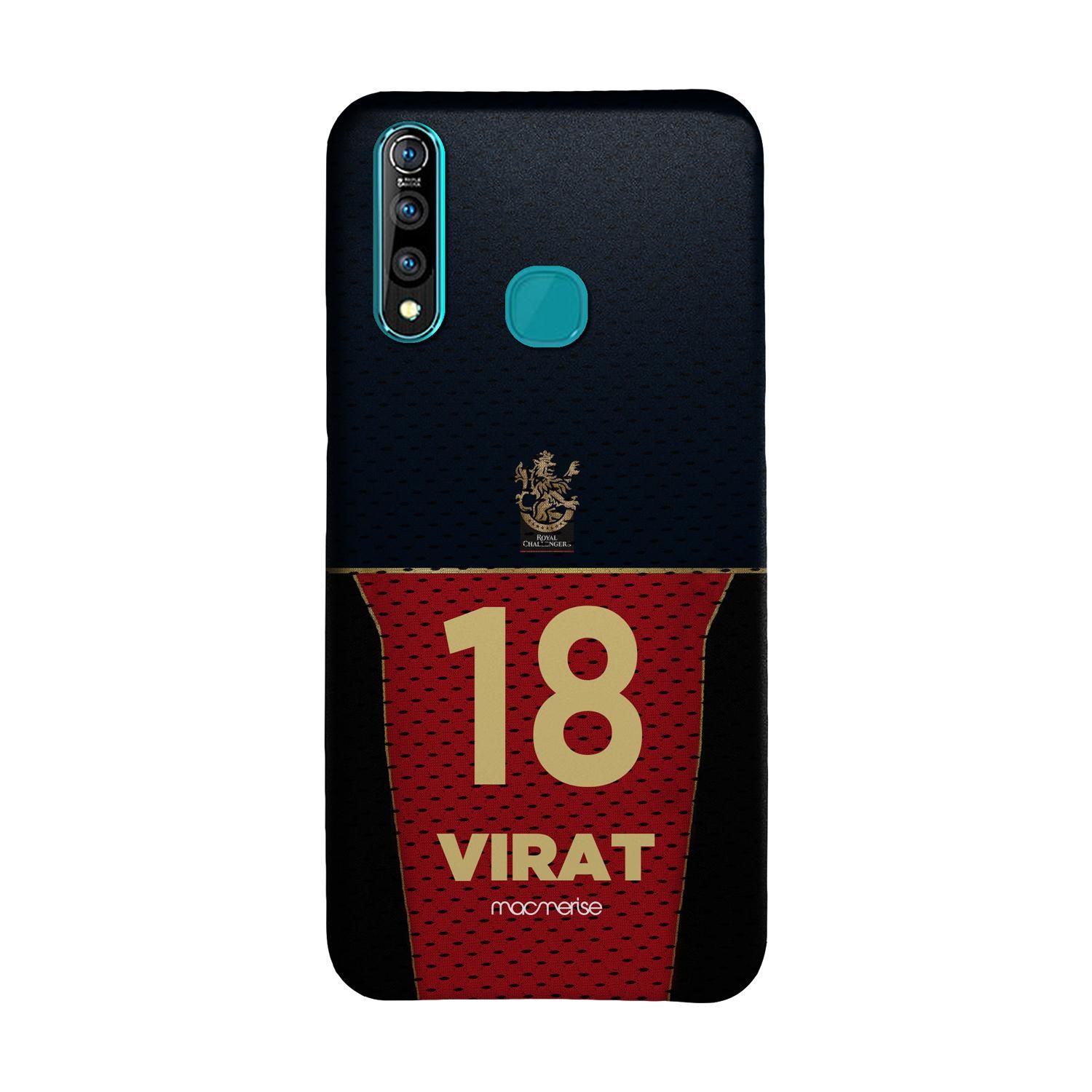 RCB Jersey Virat - Sleek Case for Vivo Z1 Pro