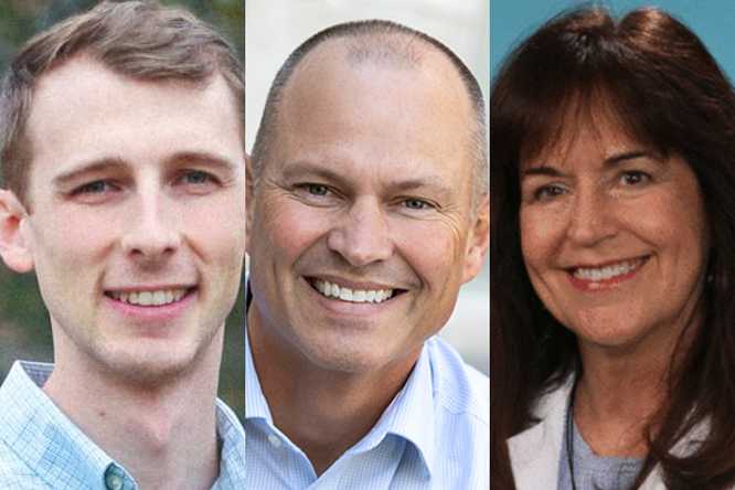 Pictured (l – r): Apley, Berkland, Kendall