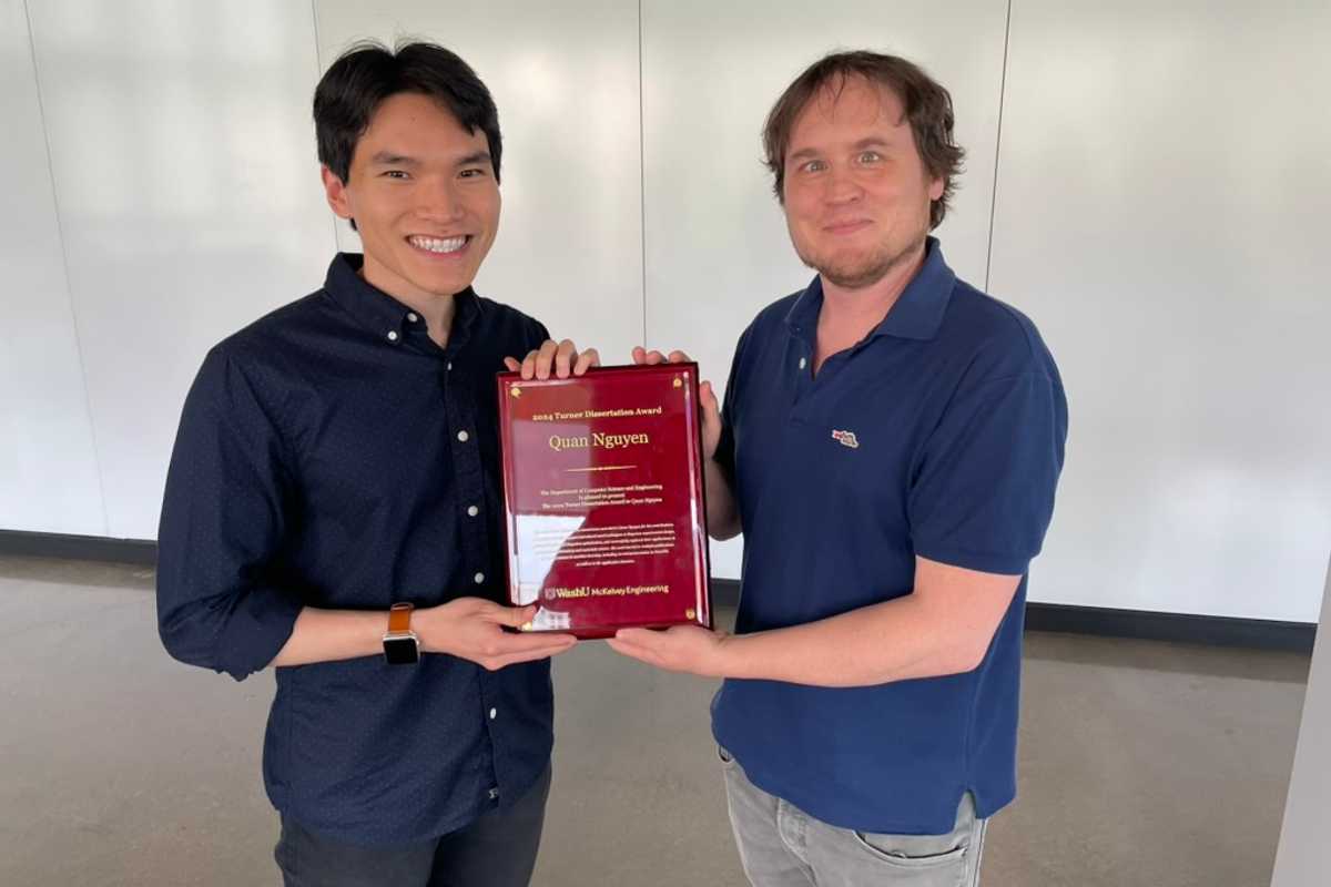  (l-r) Quan Nguyen, Roman Garnett