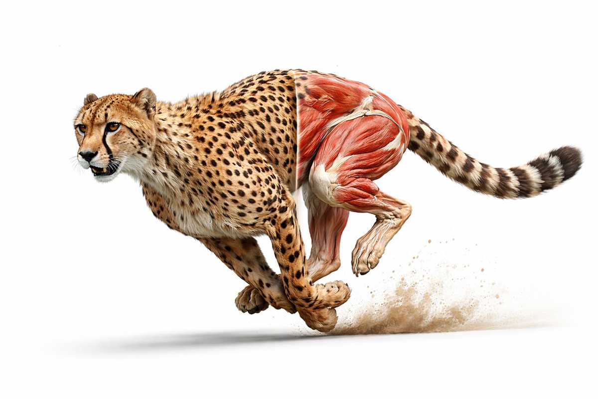 Researchers at WashU have created protein  fibers inspired by various animal muscle proteins. These materials are grown in bioreactors and can be stronger than many synthetic fibers. (Image: generated in ChatGPT)