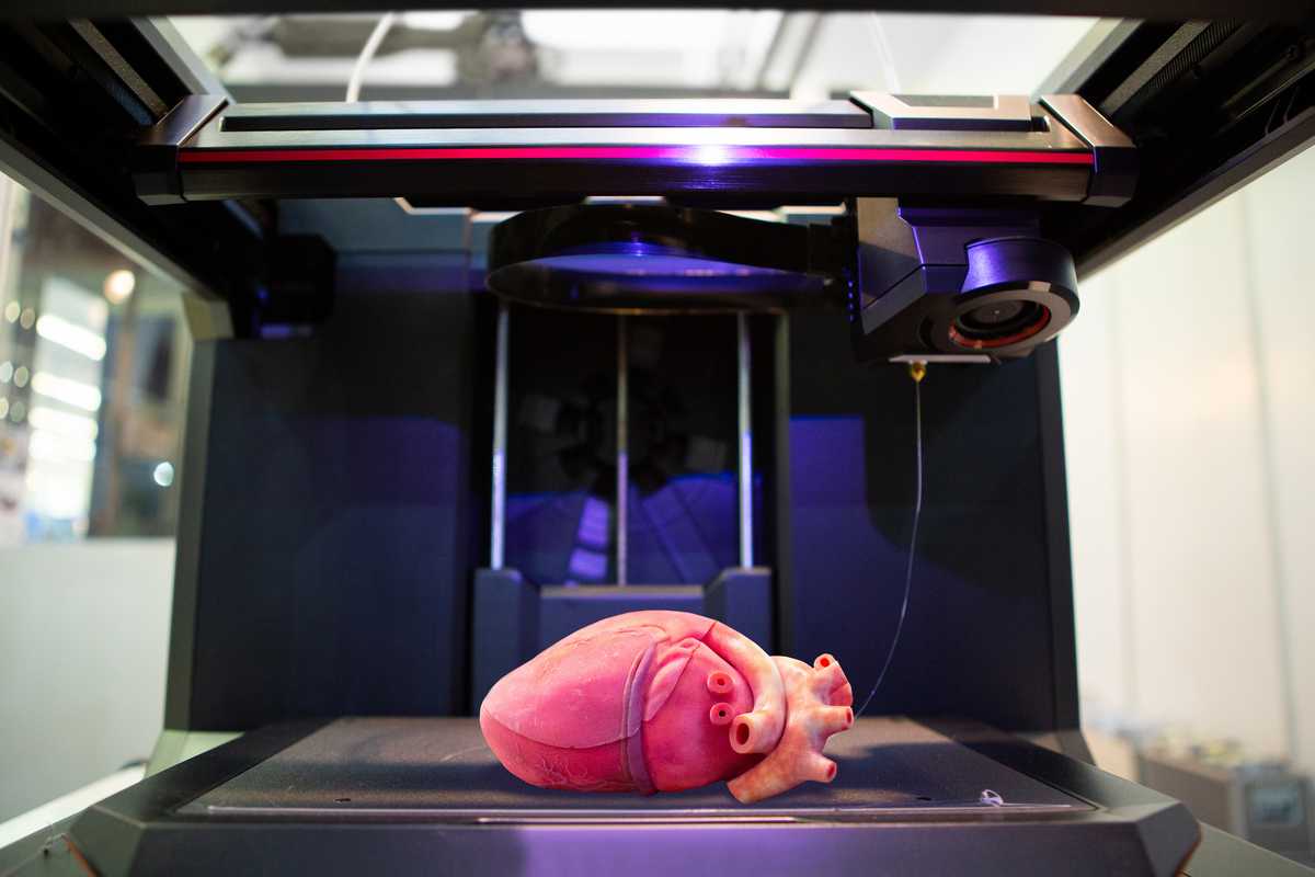 Researchers working with Ning Zhang have developed a new tool to detect hidden defects in customized medical devices like this 3D printed heart model. (Photo: iStock) 