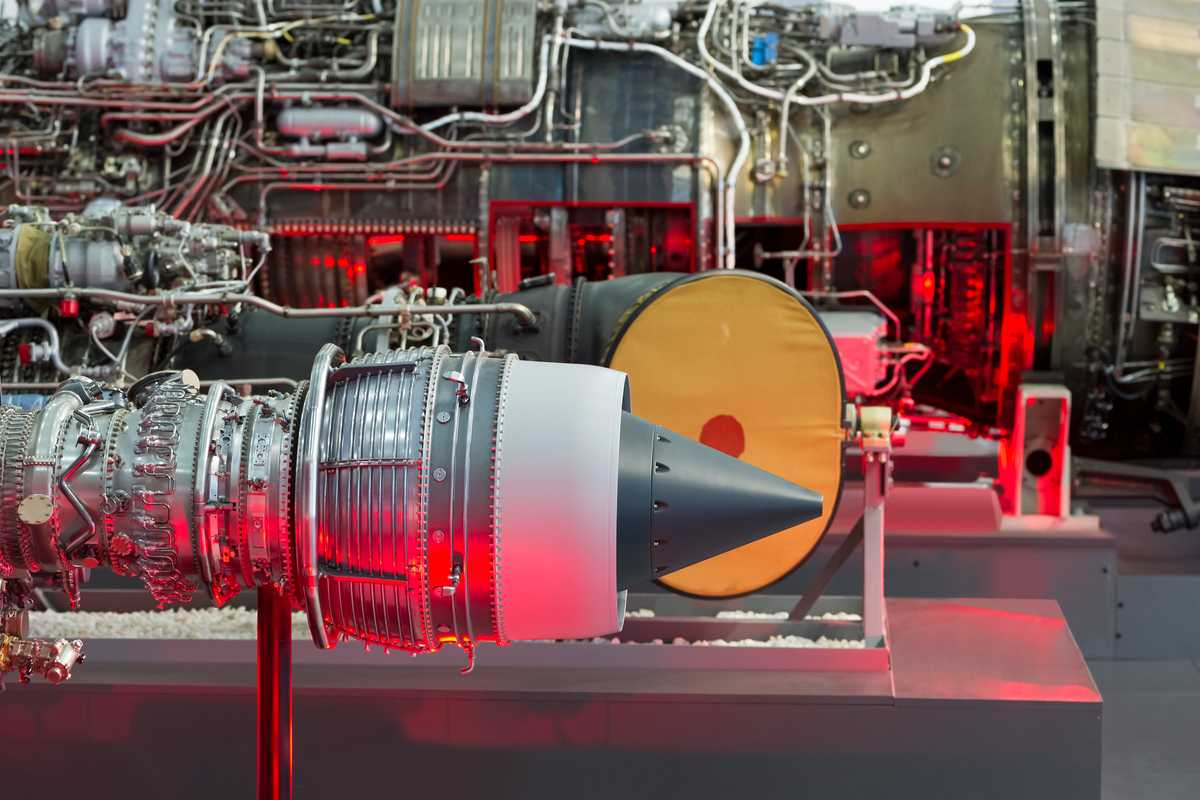 James Friend and collaborators from University of California, San Diego; University of Central Florida and University of Florida, plan to integrate artificial intelligence and physics-based simulation to help design better fuel injectors for advanced aircraft and engines with intricately designed engines with a $4.25 million grant from DARPA. (Credit: iStock photo)