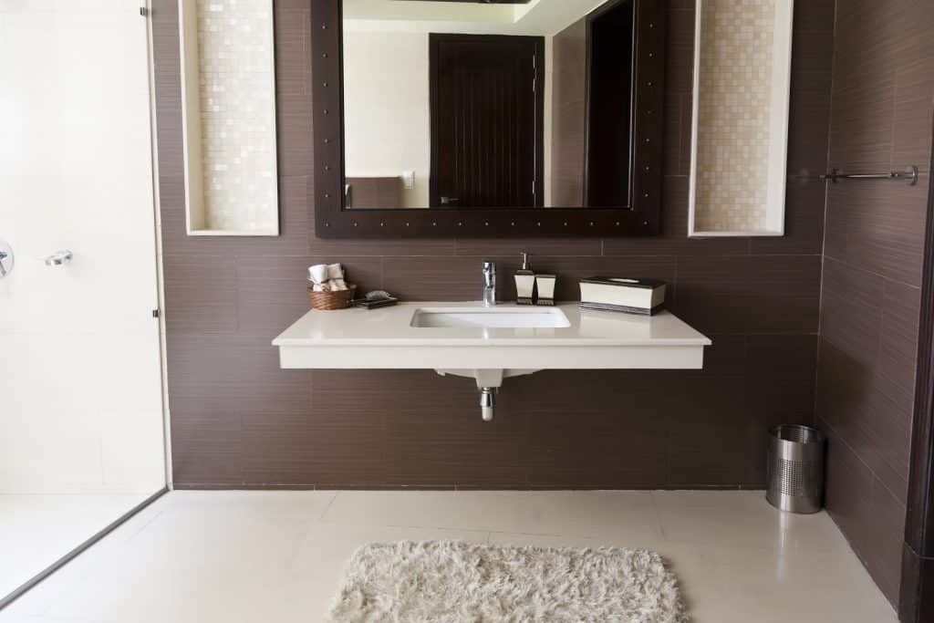 floating sink