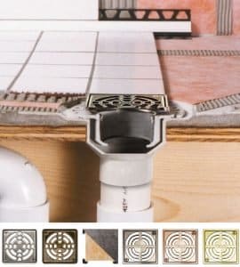 Waterproof showers with sealed shower system