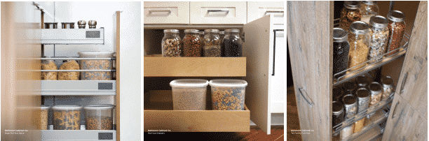 kitchen storage MCMANUS KITCHEN AND BATH KITCHEN REMODELING