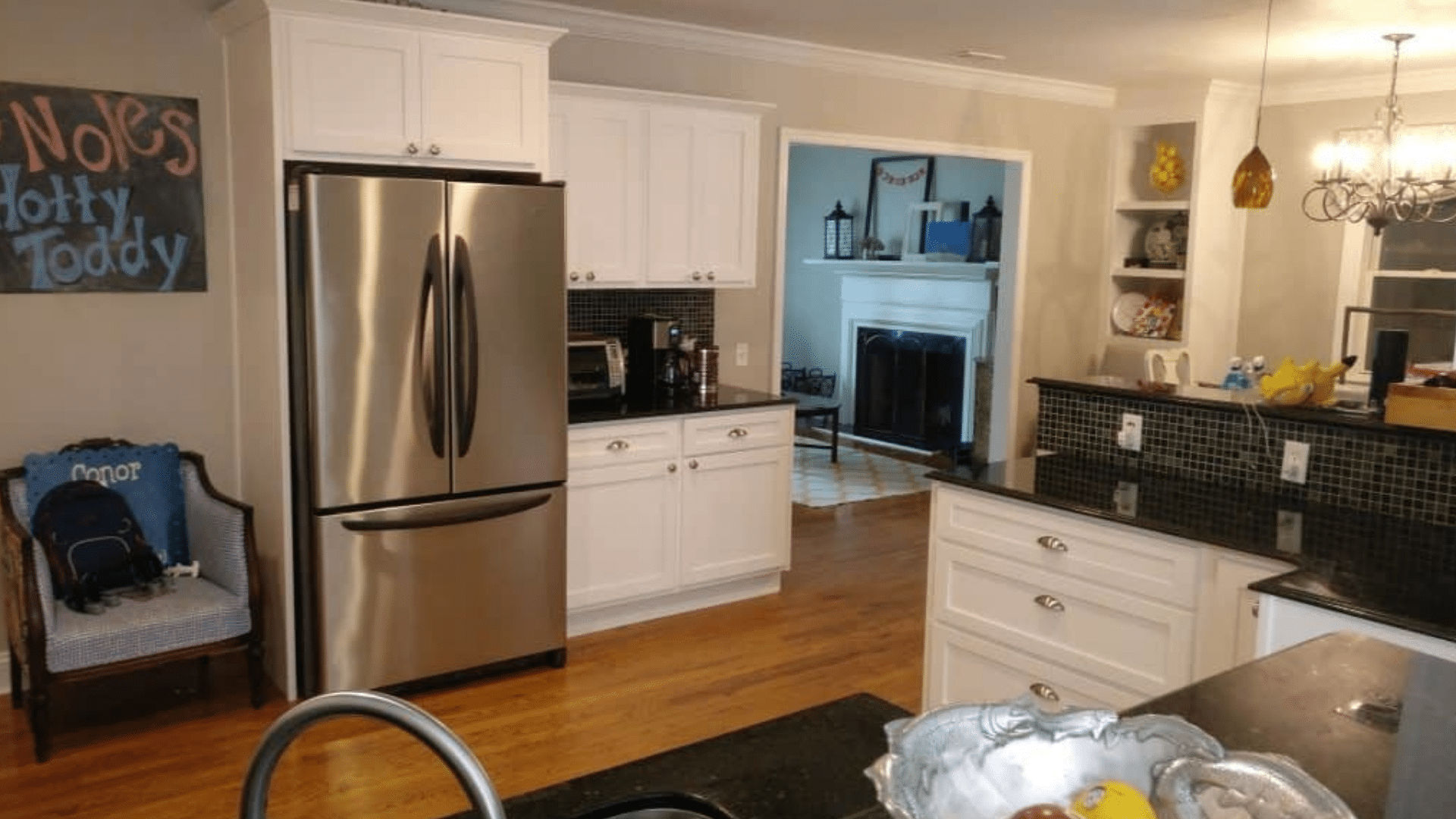 Cabinet Refacing Project White Shaker Kitchen With A Drawer