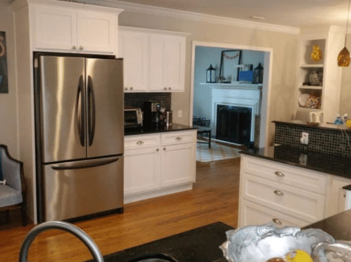 Cabinet Reface with a Drawer Conversion- $11,500