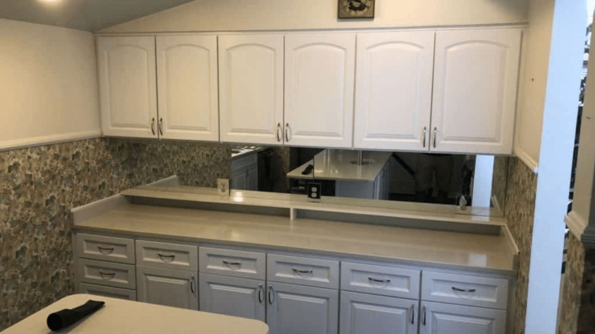 Mid Sized Kitchen Cabinet Reface In Betton Woods – 15400 