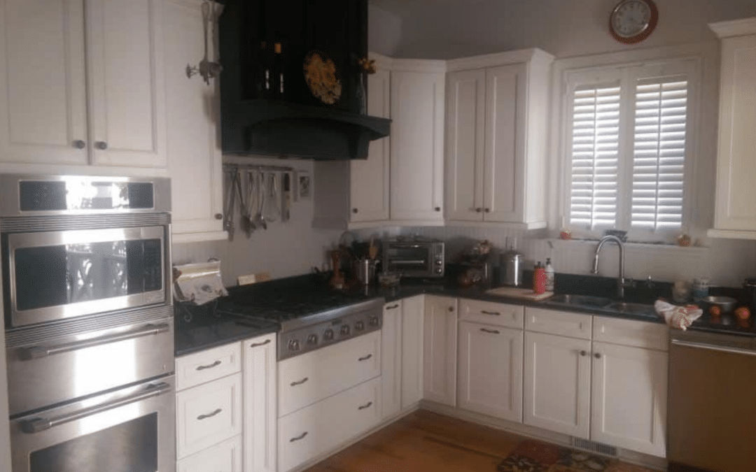 White Kitchen Cabinets in a Modern Tallahassee Farmhouse