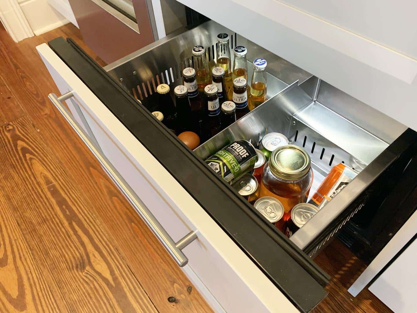 refrigerator drawer kitchen storage