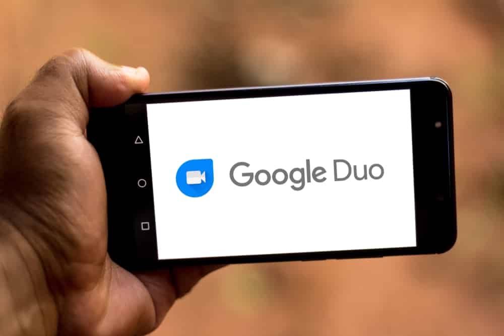 Google Duo Image Virtual Meeting with Google Duo