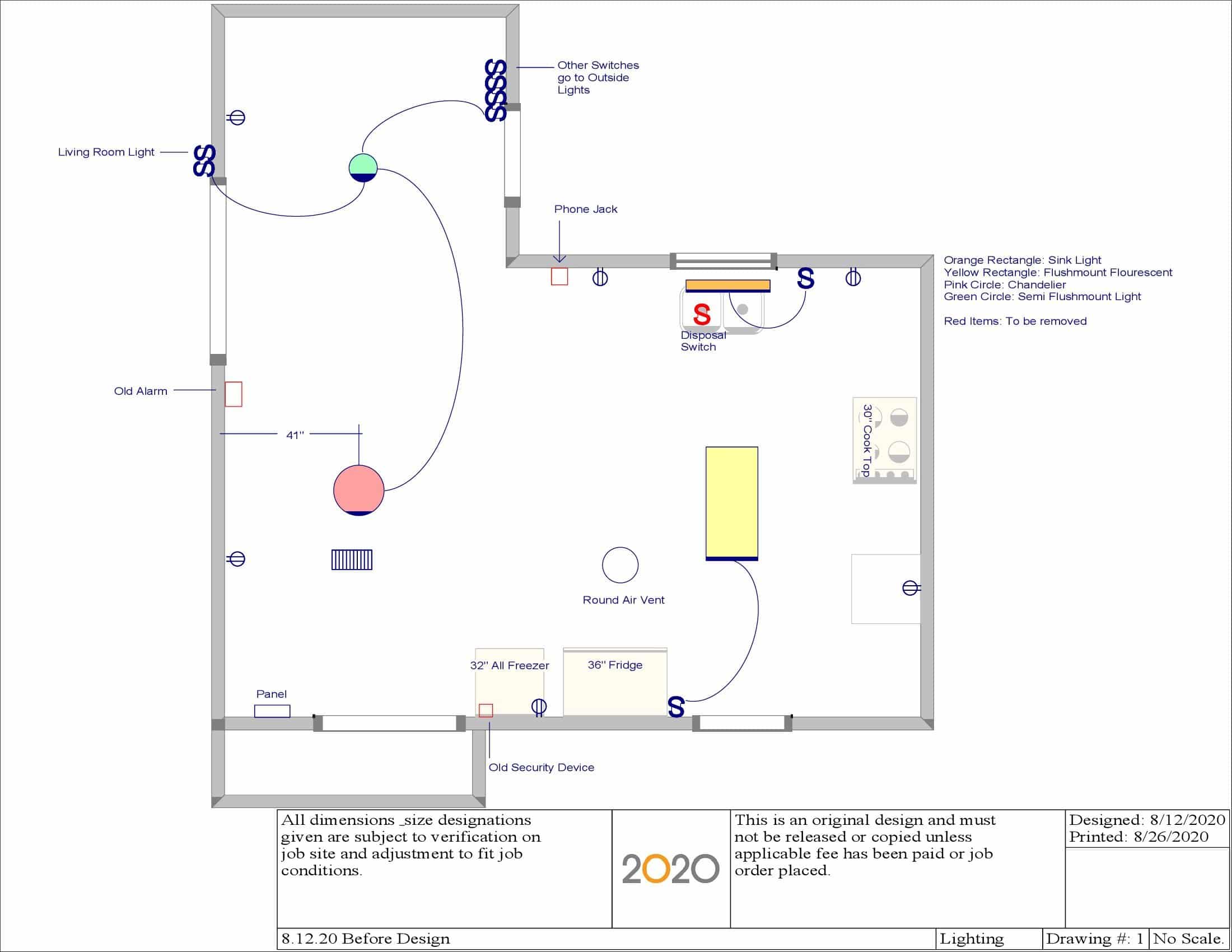 Kitchen Update Before Electric plan Kitchen Update Before electric