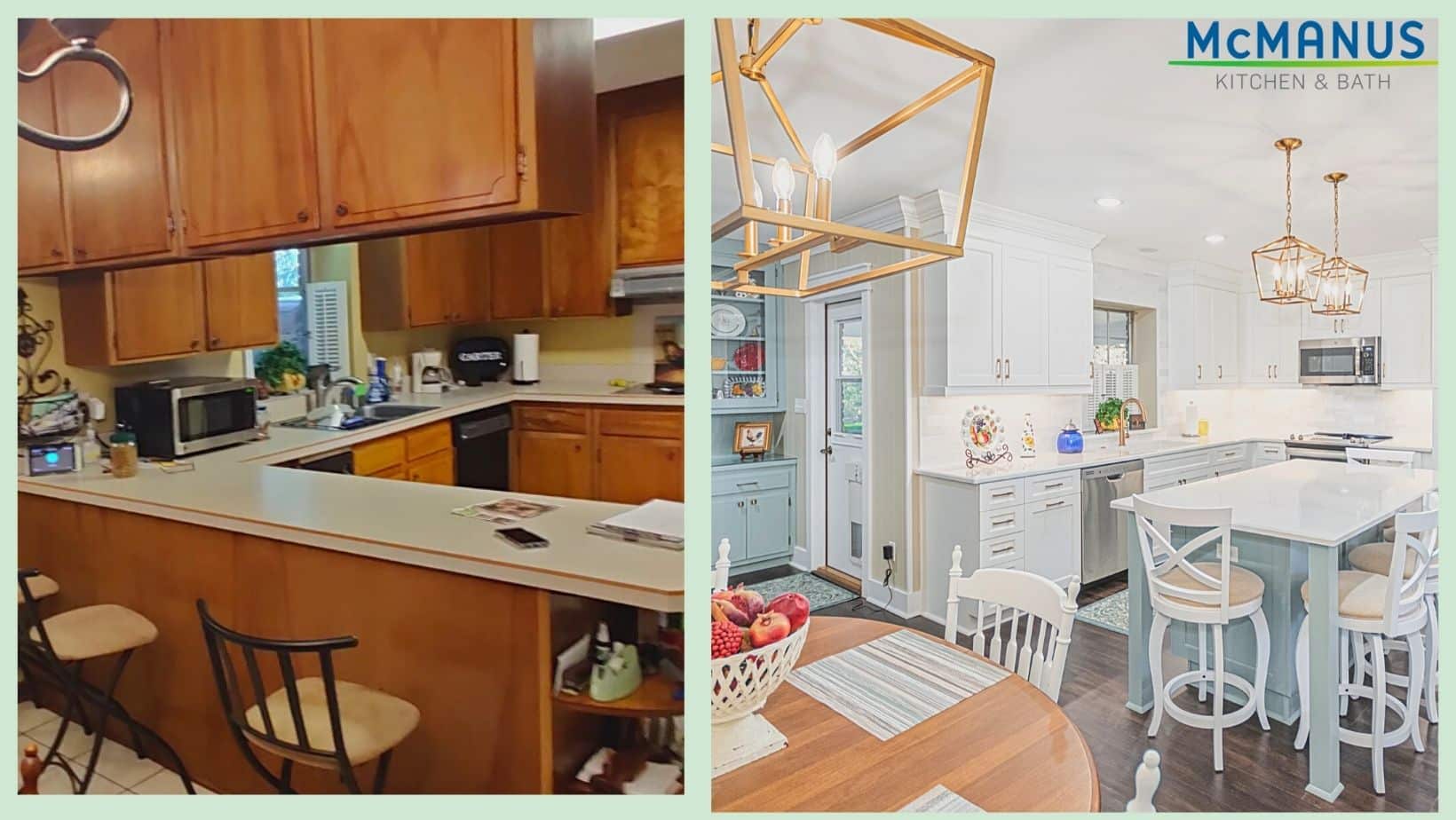 Carter Kitchen Before After Kitchen needs a remodel