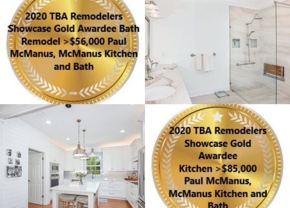 We Won Gold ! – Twice ! – Remodeler’s Showcase Awards