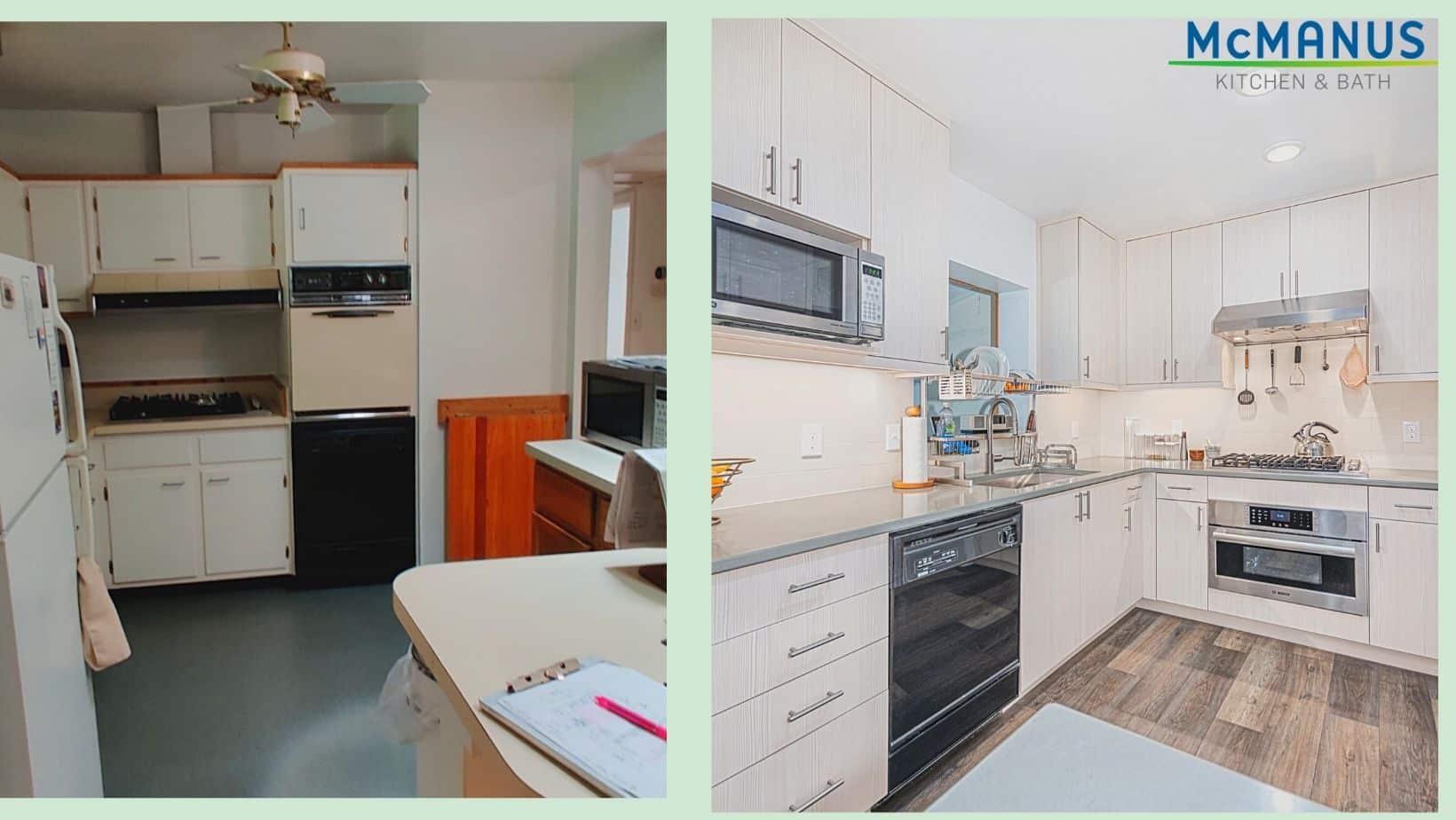 1960's Kitchen Update before after 1960's Kitchen Update Before-after