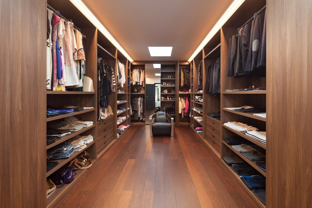 walk in closet Closet Organization and Storage
