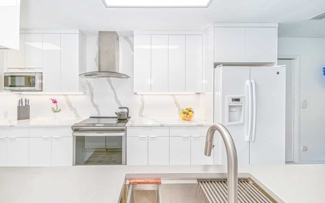 Bright White Kitchen Remodel in Lafayette Oaks, Tallahassee — $63,193
