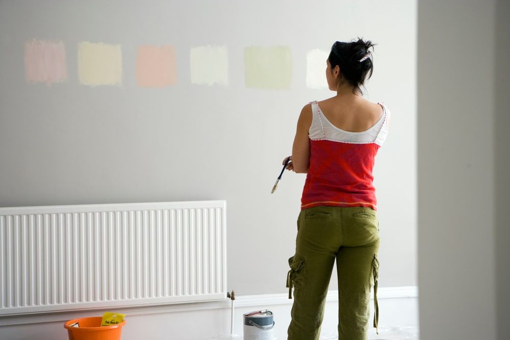 Middle Age Person Remodeling Remodeling Needs for new Homeowners