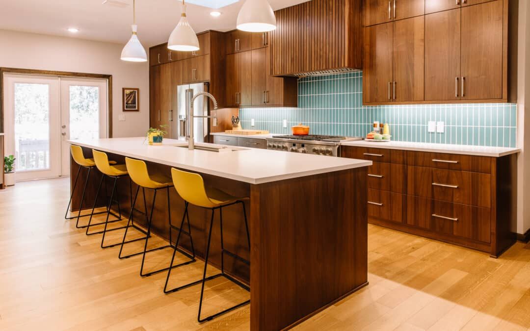 Mid-Century Modern Kitchen Remodel In North Tallahassee – $168,485