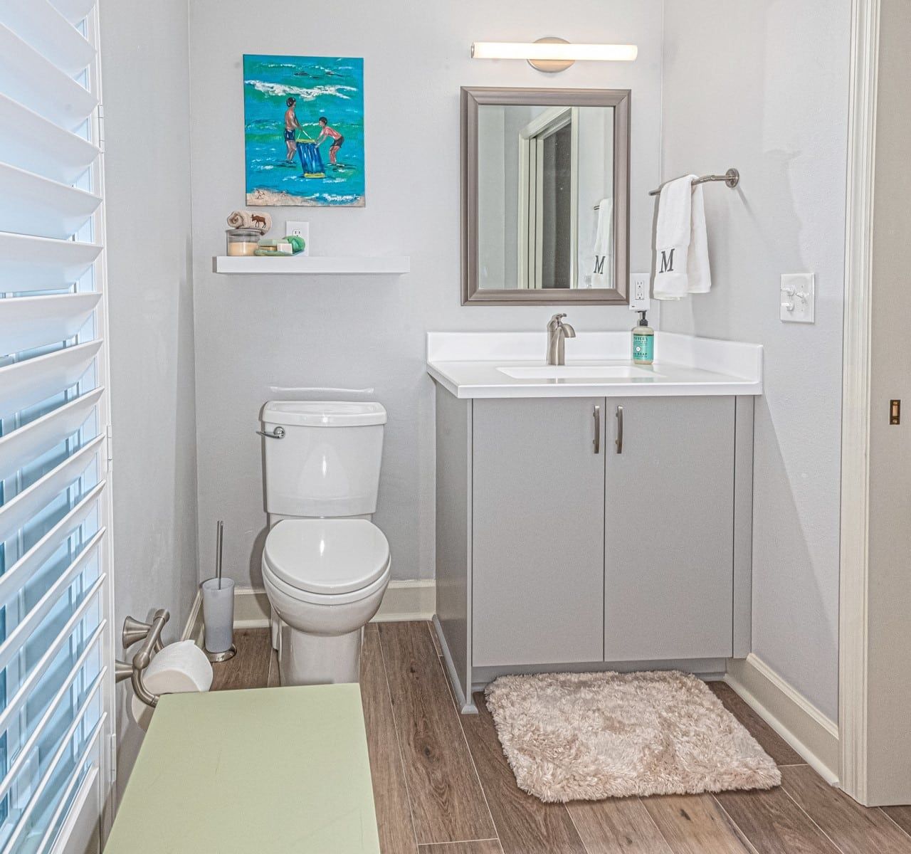 Toilet and Vanity MKB Express Bath Bath remodel