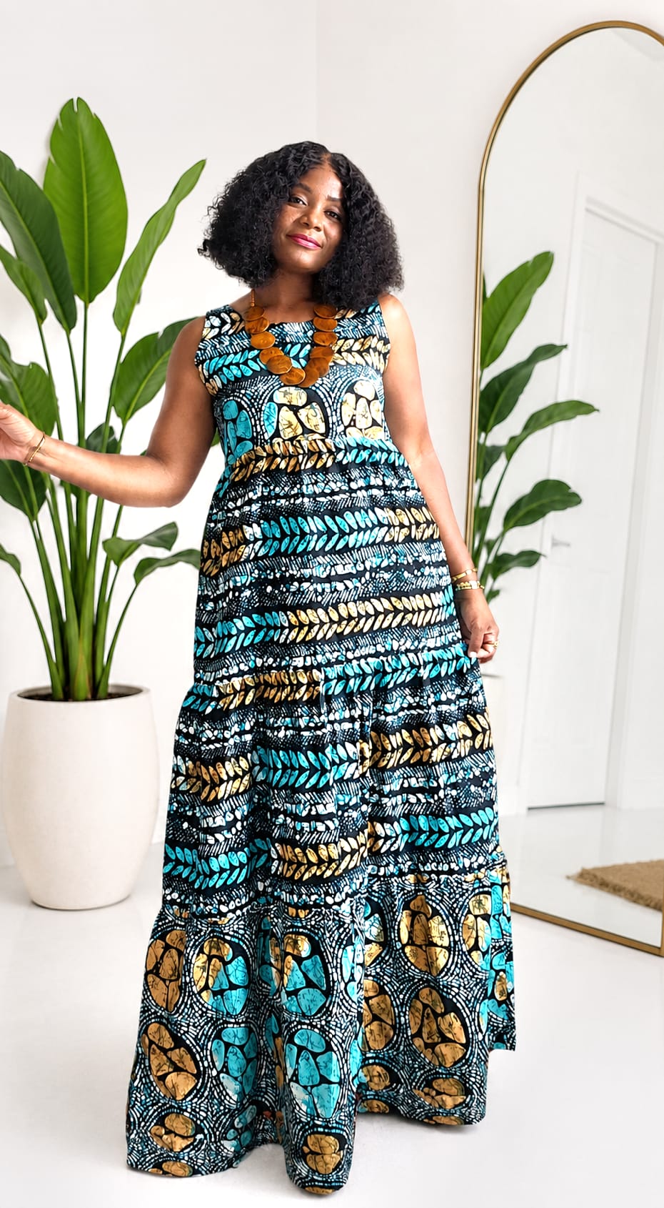 African Maxi Dress