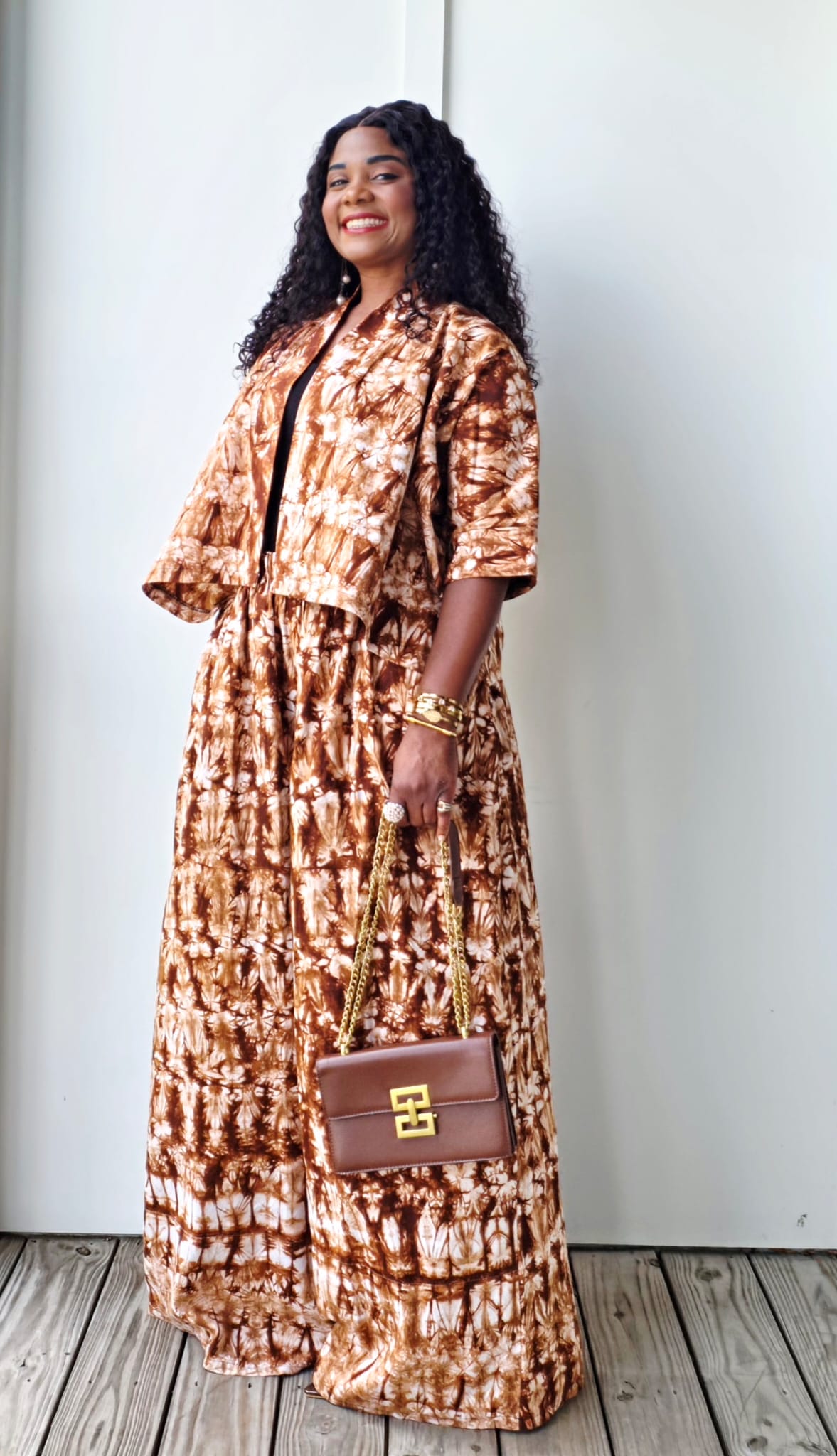 African Tie-Dye Tow Pieces 