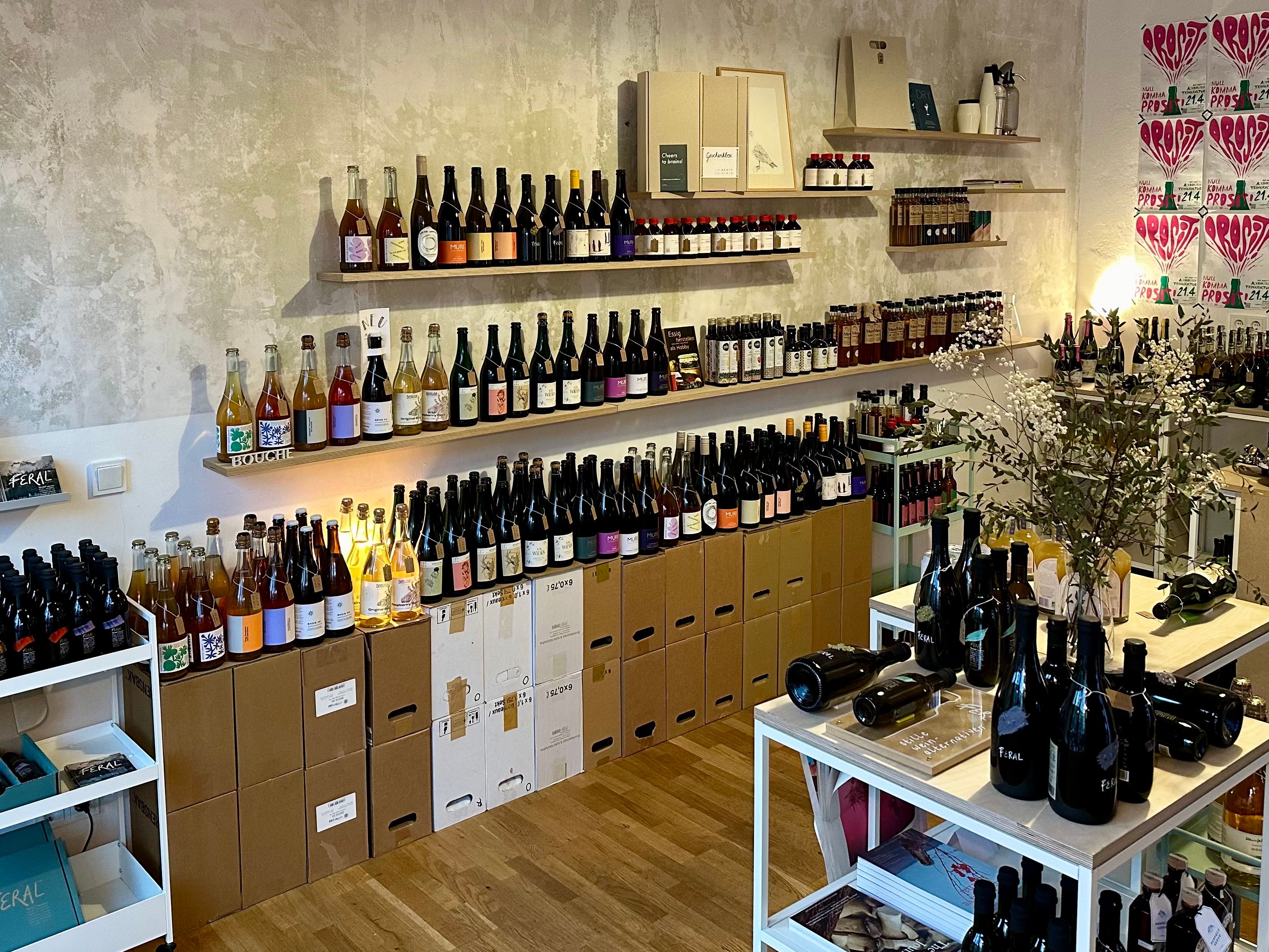 Showroom: non alcoholic wines and other low ABV alternatives in Berlin