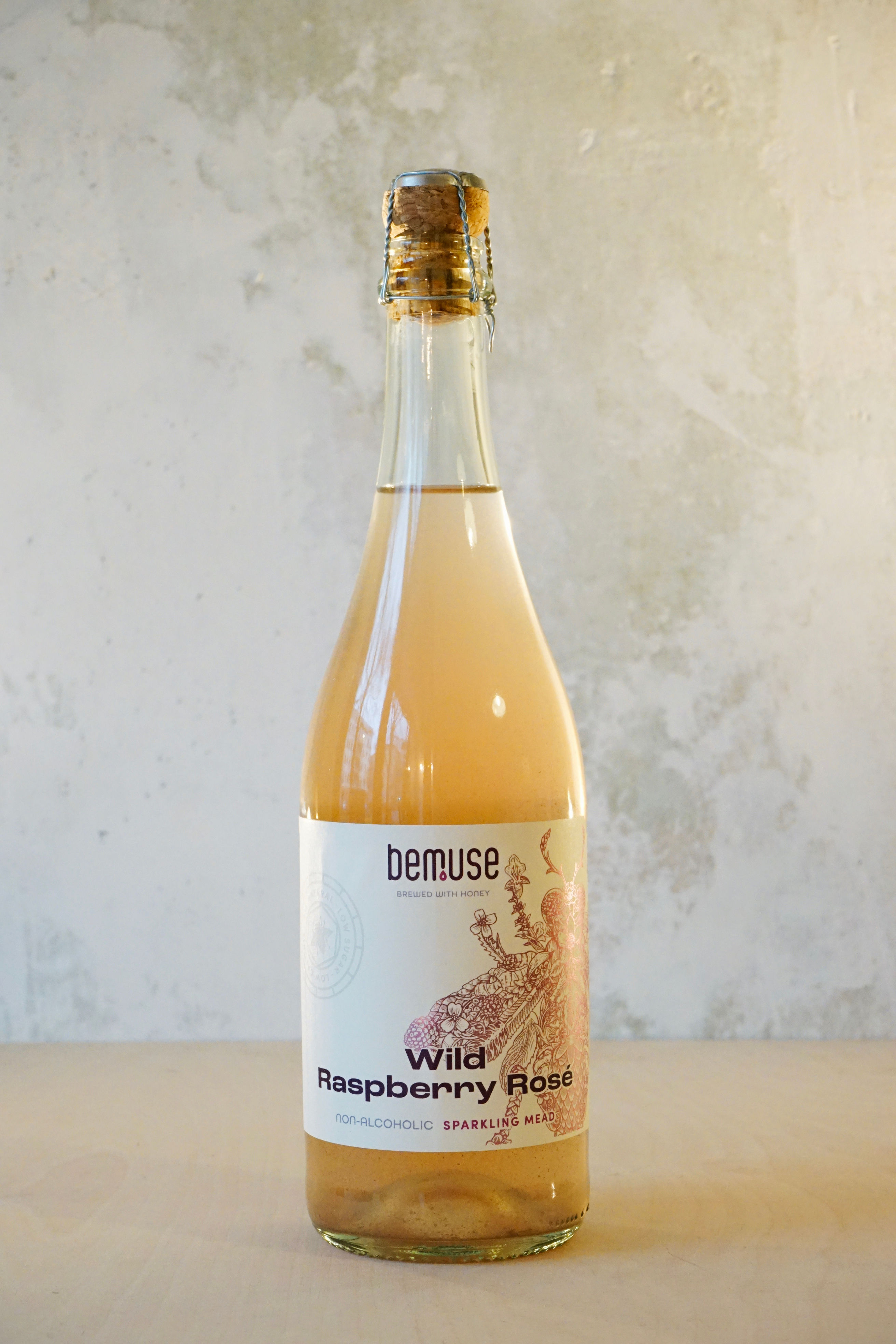 Wild Raspberry Rosé - Alkoholfreier Honigschaumwein