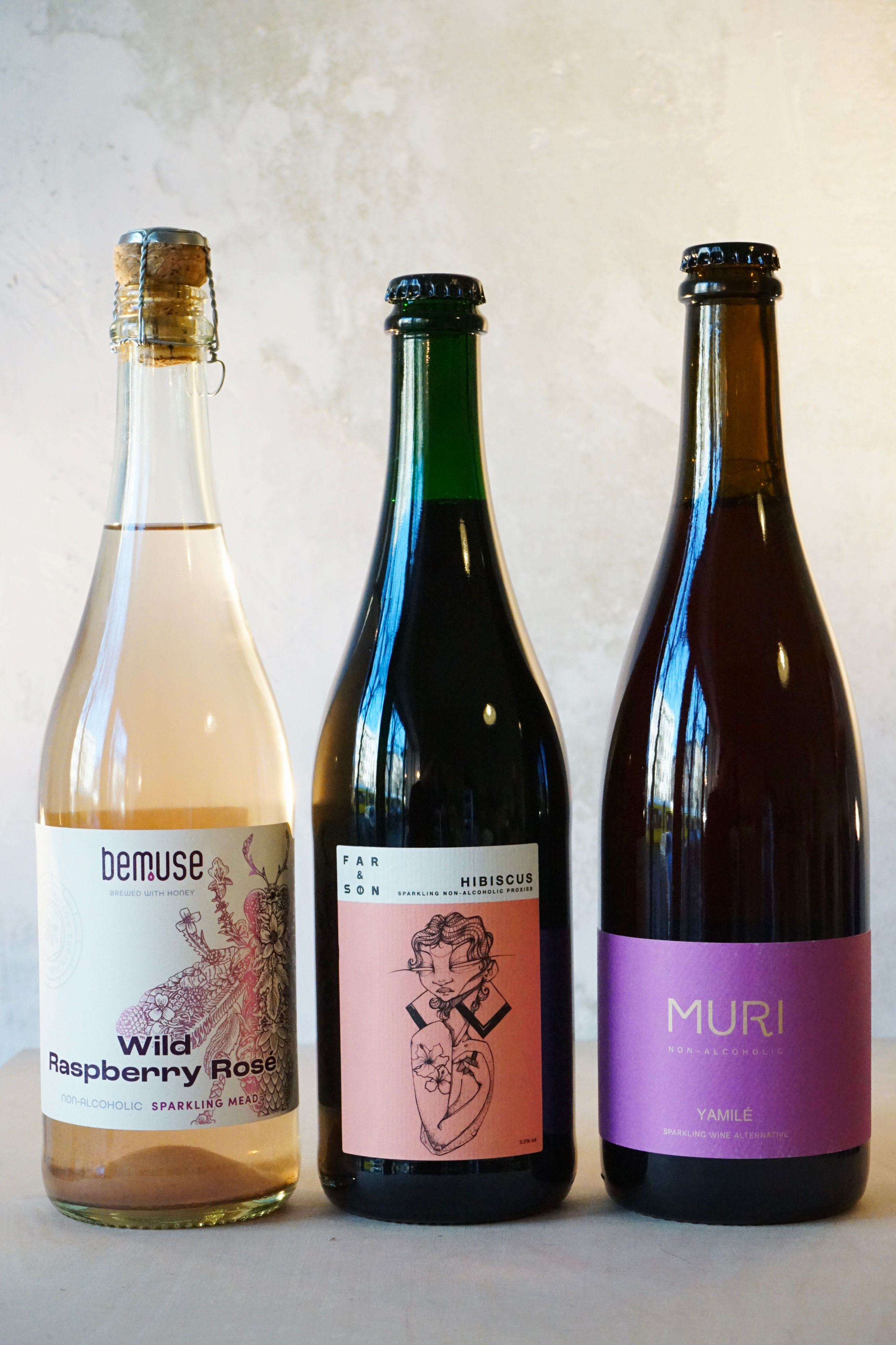 Bubbly Trio: Prosit in Pink