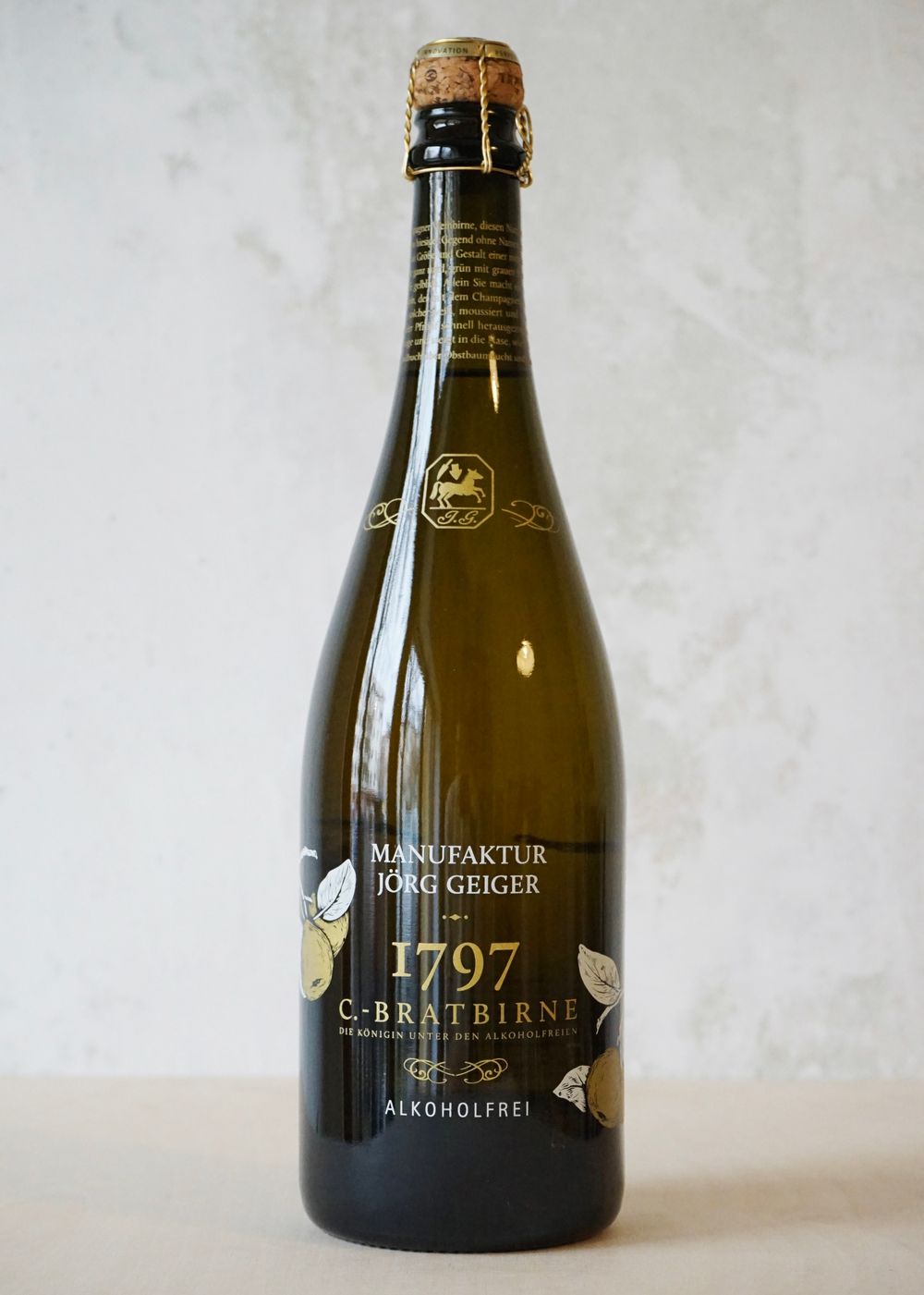 Champagner Bratbirne alcohol-free