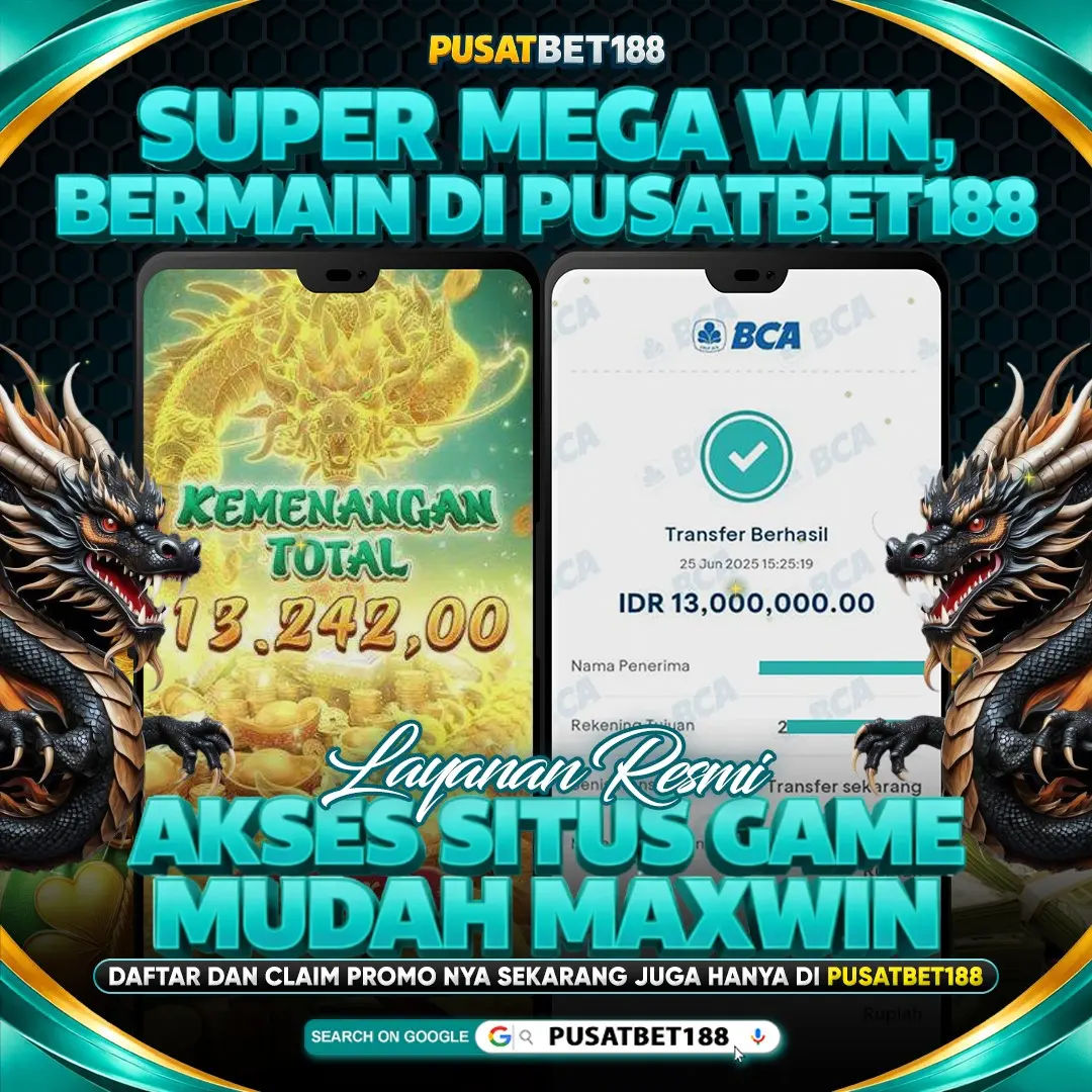 PUSATBET188 ✈️ Layanan Resmi Akses Situs Game Mudah Maxwin