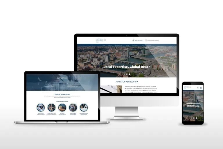 Johnston Kennedy DFK Launches New Website to Better Support Businesses Across Northern Ireland