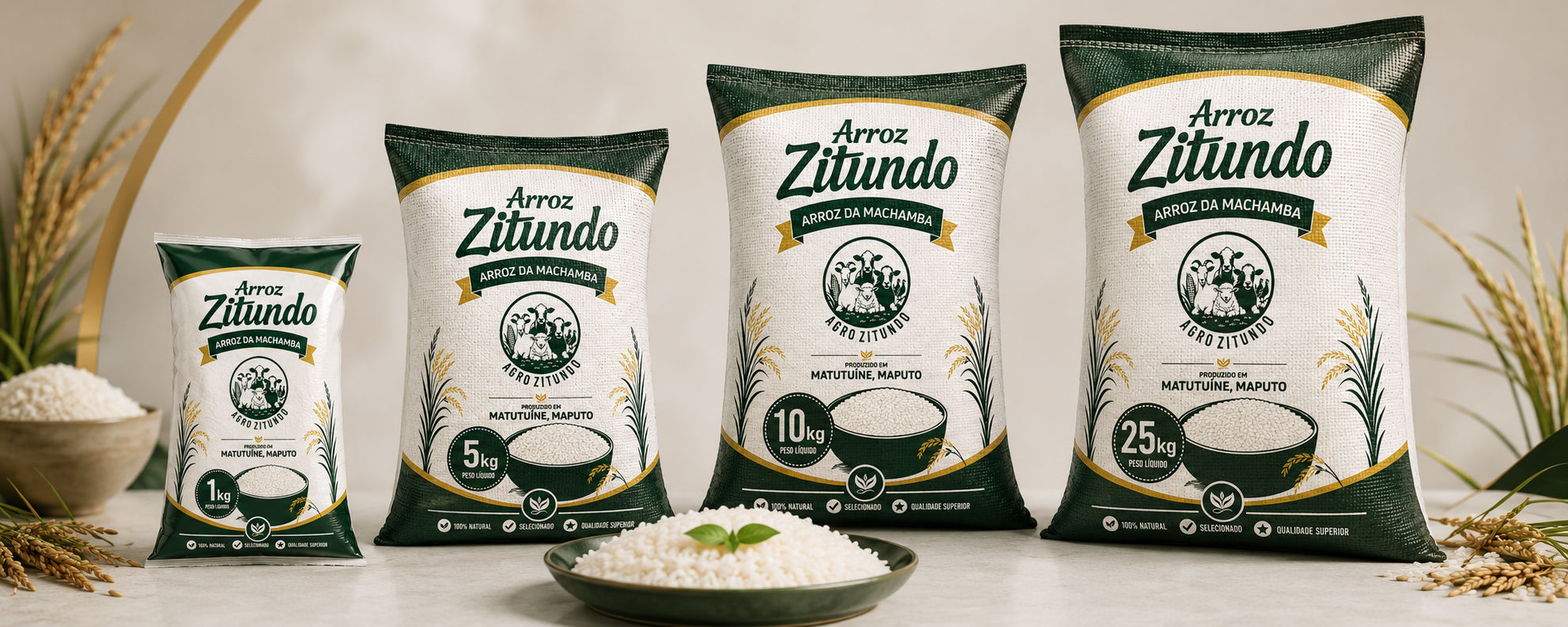 Linha de Arroz Agro Zitundo