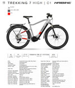 Haibike HAIBIKE TREKKING 7 HIGH C1 Herren 2022 – wei/rot – Rahmenhhe 52 – 0KM – 630 Wh – Garantie – Lieferung mglich – Motor