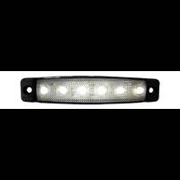 Luce demarcazione laterale MDSM0088B - SM0088 S.M.BIANCO 6 LED 12/24V