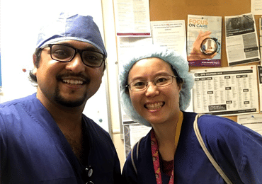With Dr Chutima Jirapinyo, Consultant Craniofacial Surgeon, Bangkok