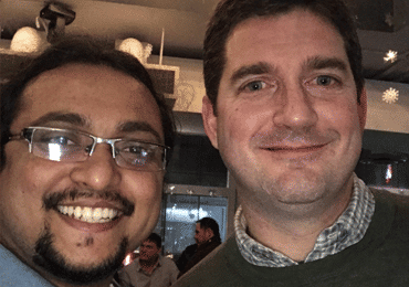 With Dr Adam Blackburn, Consultant Plastic Surgeon, East Grinstead, UK