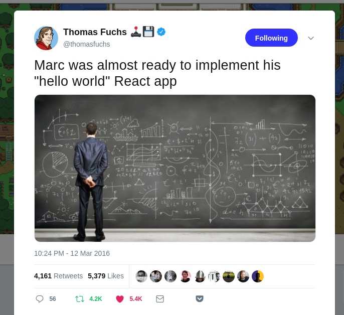 Marc and React