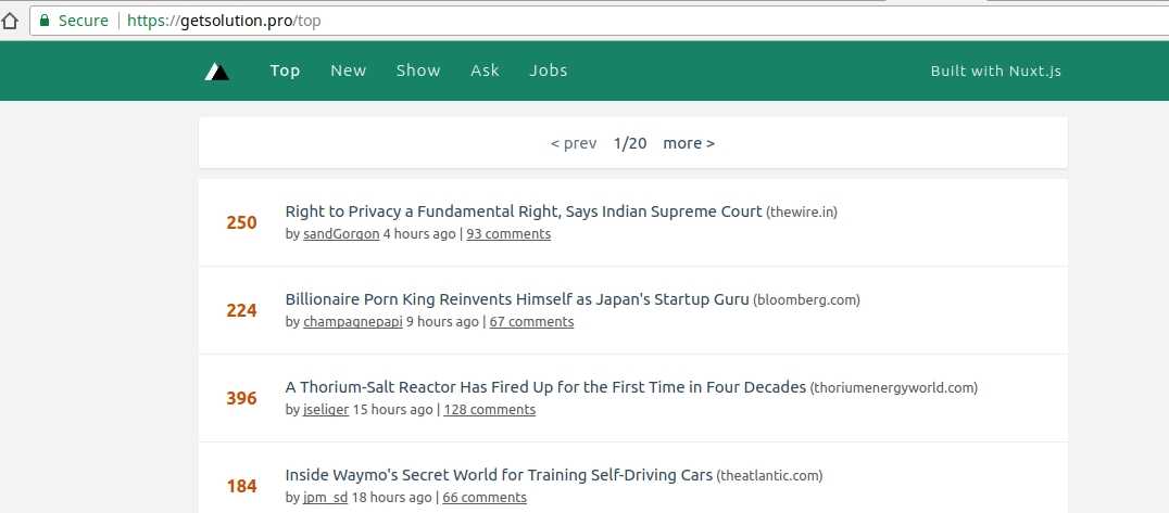 HTTPS is already now