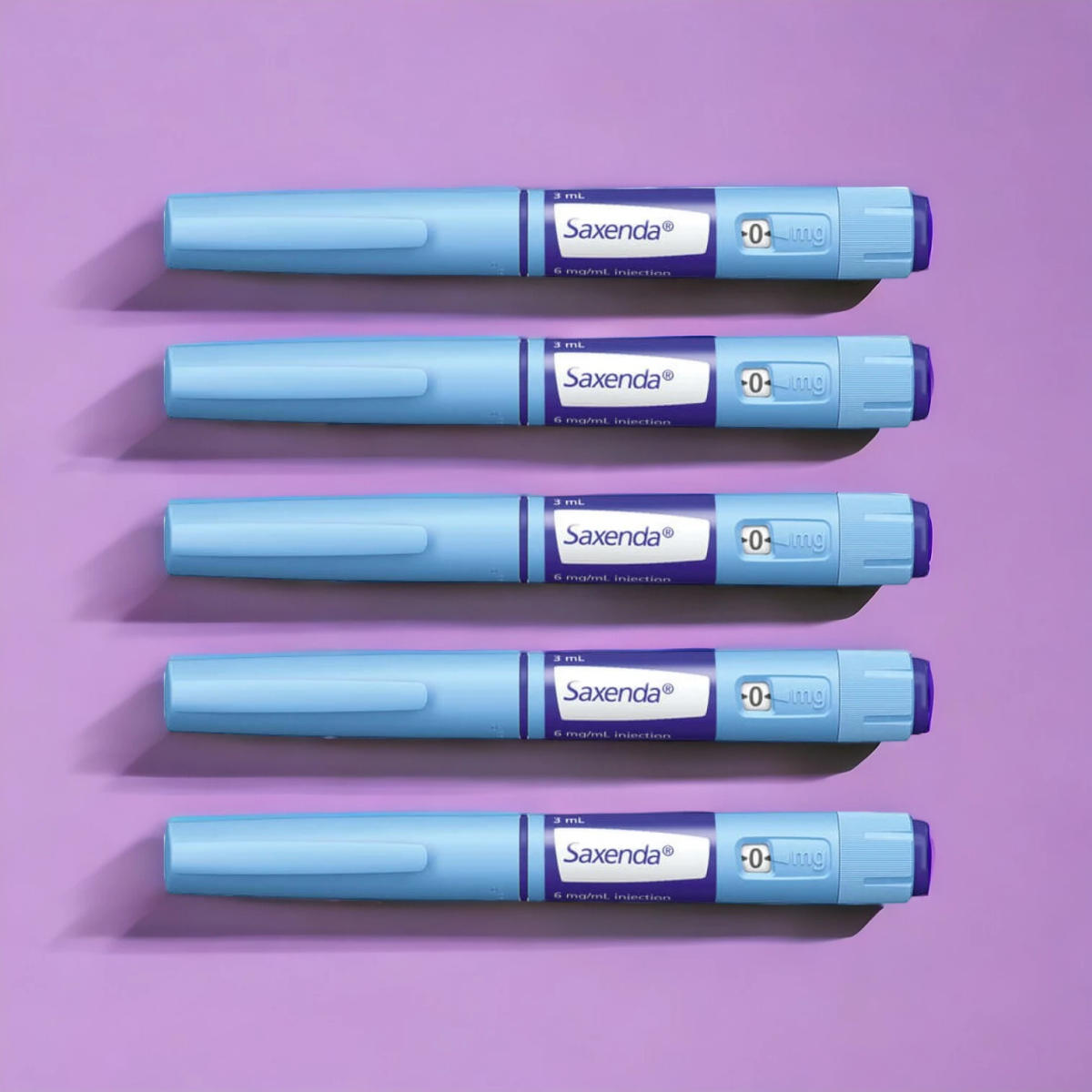 Saxenda on a purple background thumbnail