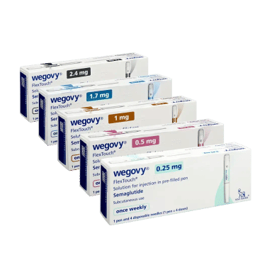 Wegovy boxes