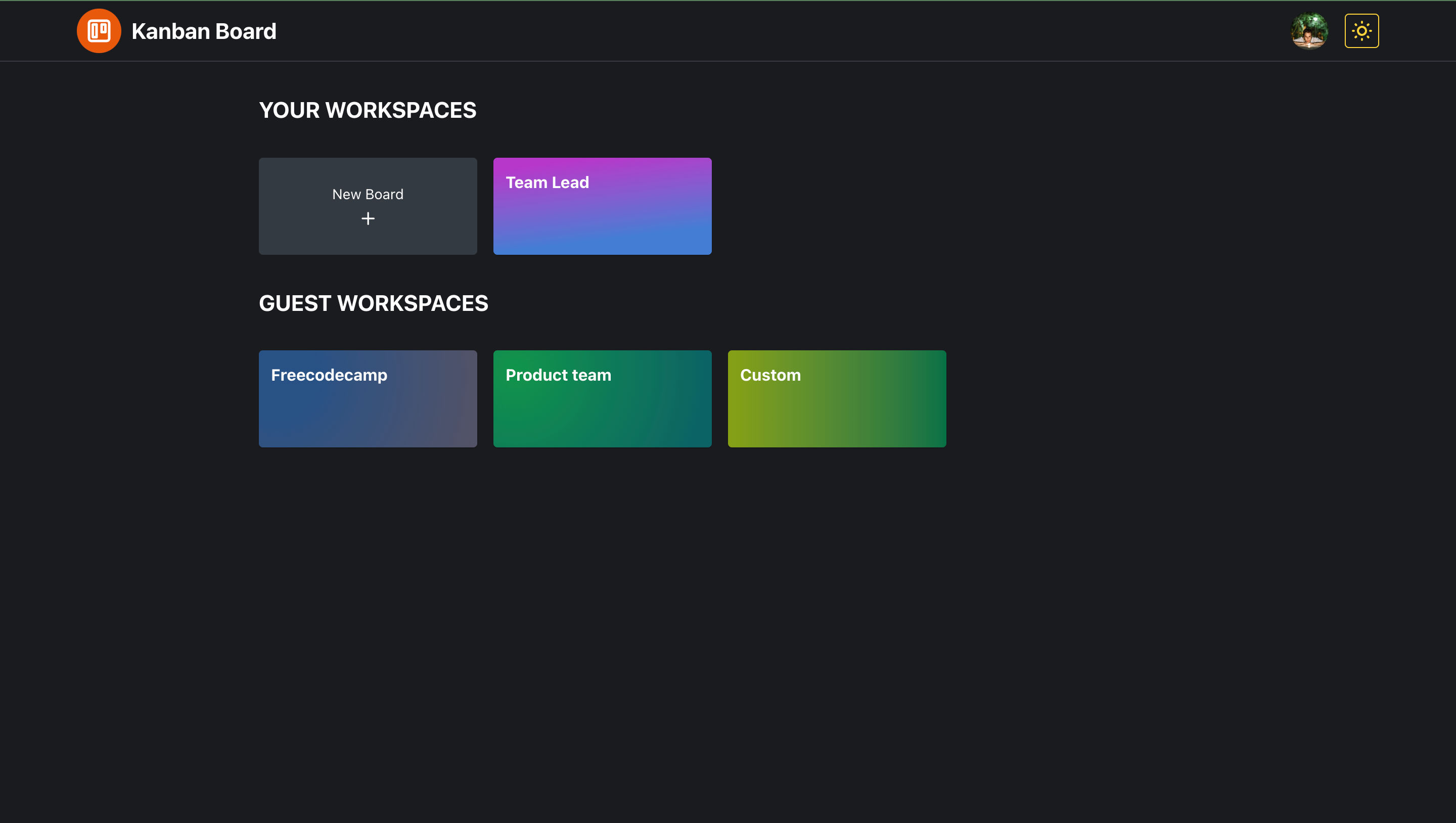 Kanban Board