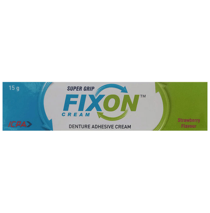 Fixon Denture Adhesive Cream | Flavour Strawberry