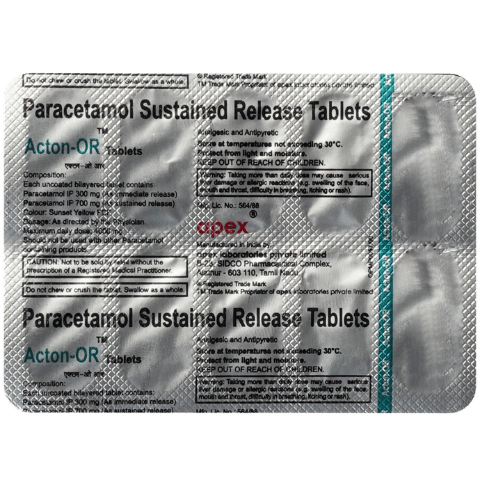 Acton-OR Tablet SR 2