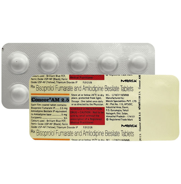Concor AM 2.5 Tablet